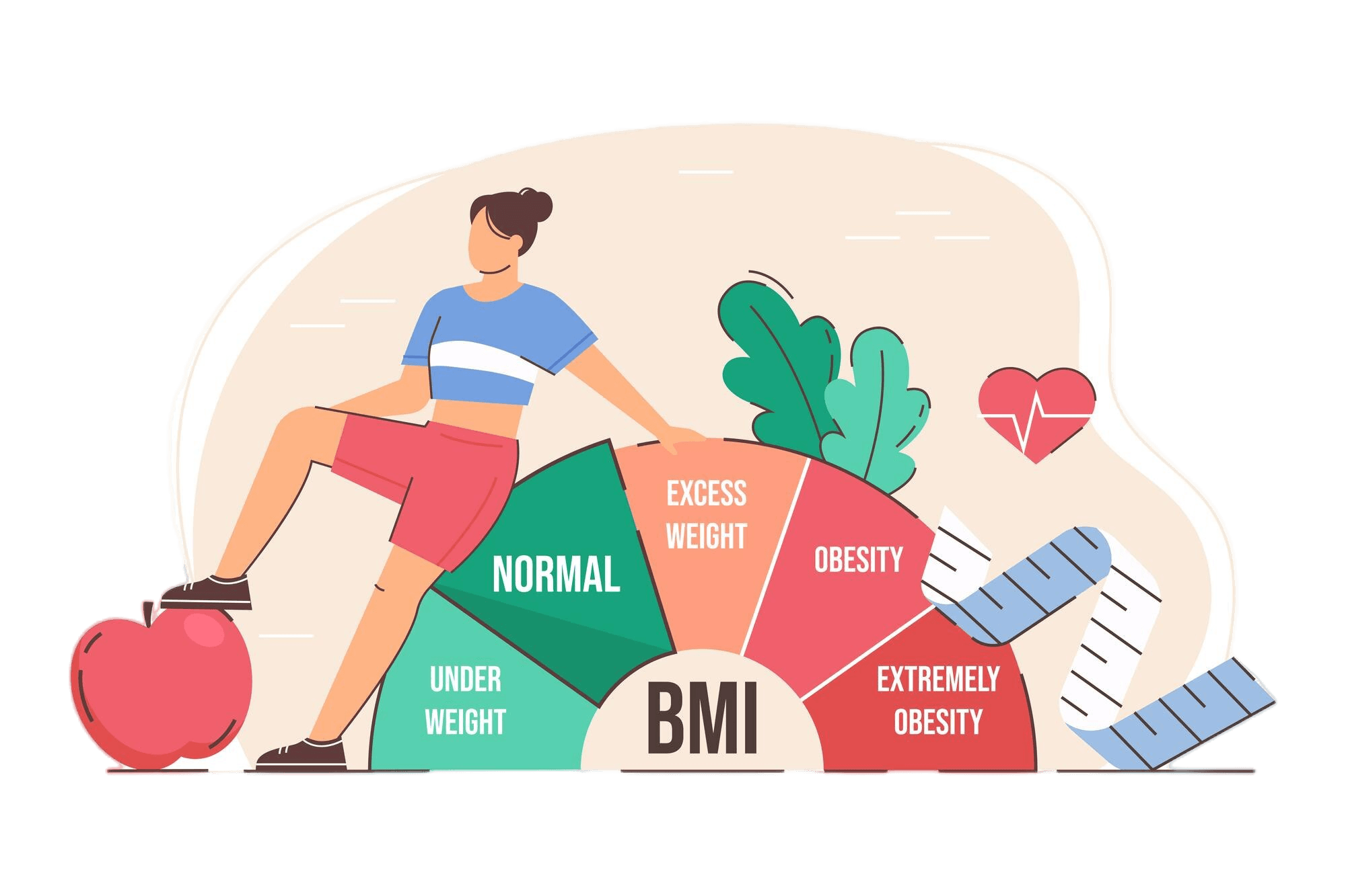 flat-woman-diet-control-normal-weight-with-bmi-scale