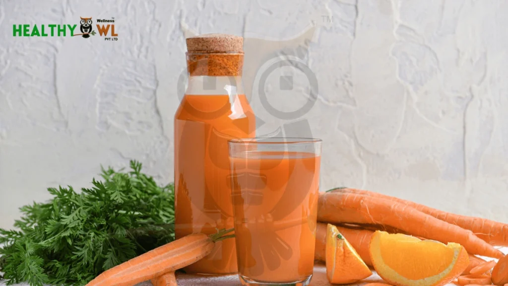 Bottle Gourd and Carrot Smoothie