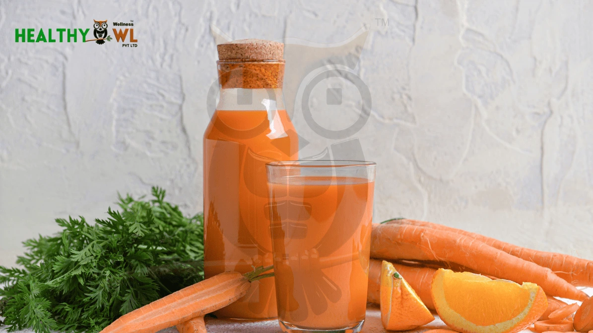 Bottle Gourd and Carrot Smoothie