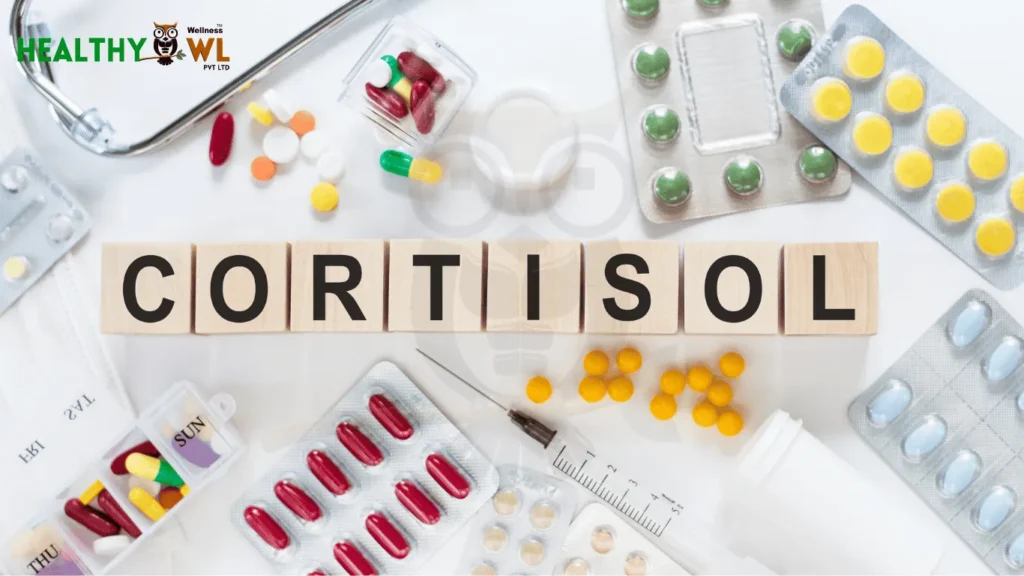 Stress belly vs fat belly showing cortisol-related weight gain around the abdomen