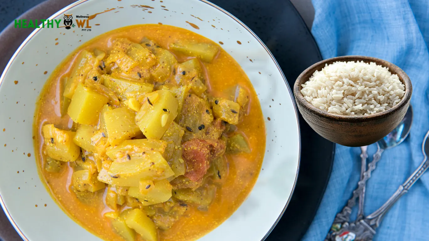 Lauki and rice recipe