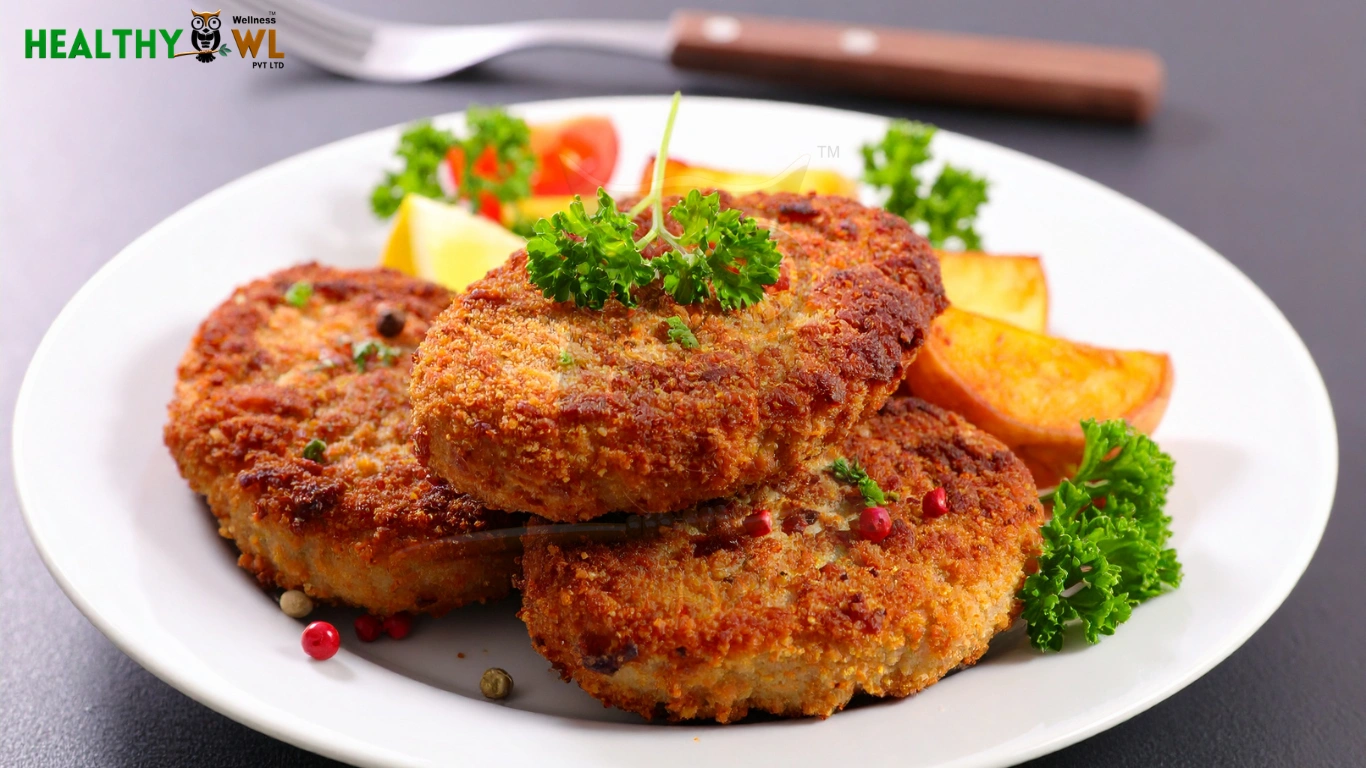 high protein veg cutlet